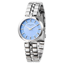 Pierre Cardin CF.0709.SJ con esfera azul y correa gris
