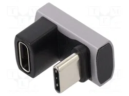 GOOBAY Adaptador USB 4.0 8K con Conector USB C de 90°