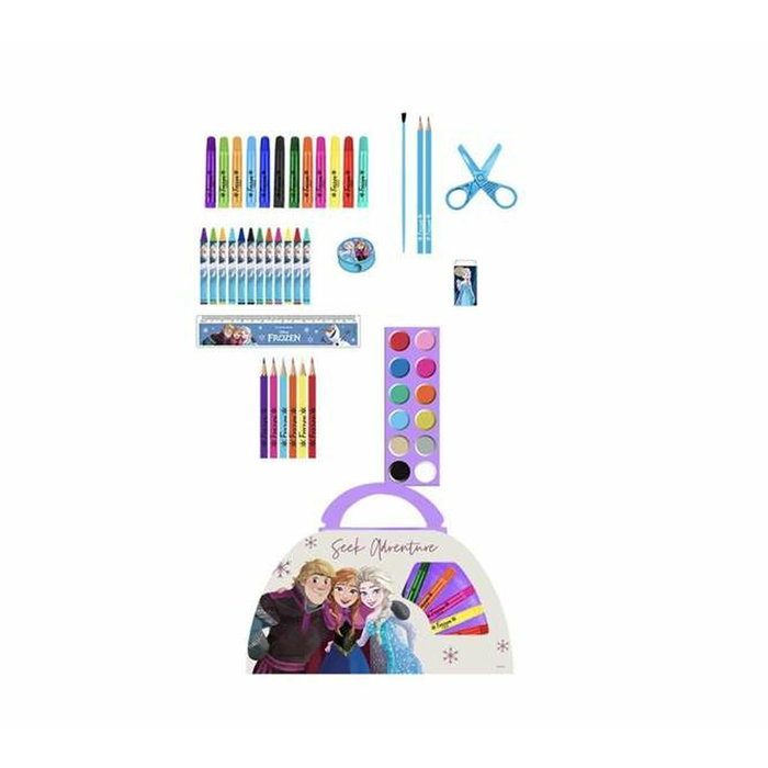 Cerdá Set Papelería Coloreable Frozen 50 Piezas Lilac
