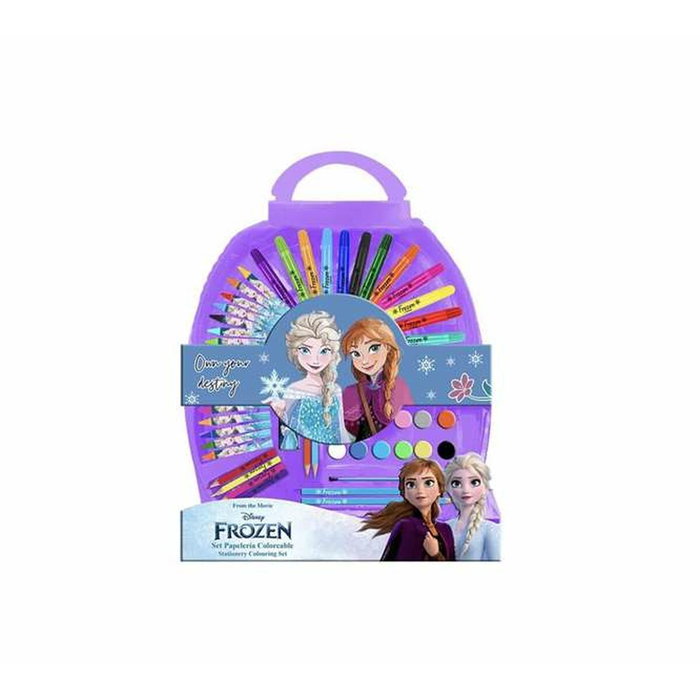 Cerdá Set Papelería Coloreable Frozen 50 Piezas Lilac