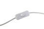 DKD Home Decor Lámpara de Sobremesa Bambú y Poliéster Natural/Blanco