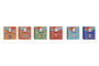 DKD Home Decor Incienso Cono Multicolor 8 x 8 x 12 cm Set de 60