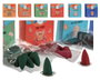 DKD Home Decor Incienso Cono Multicolor 8 x 8 x 12 cm Set de 60