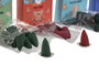 DKD Home Decor Incienso Cono Multicolor 8 x 8 x 12 cm Set de 60