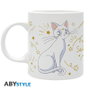 Abystyle Taza Sailor Moon Luna & Artemis Cats con diseño de gatos Luna y Artemis