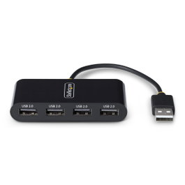 StarTech.com Hub USB 2.0 de 4 Puertos Negro ST4200MINI2-USB-HUB