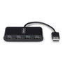 StarTech.com Hub USB 2.0 de 4 Puertos ST4200MINI2-USB-HUB Negro