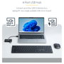StarTech.com Hub USB 2.0 de 4 Puertos ST4200MINI2-USB-HUB Negro