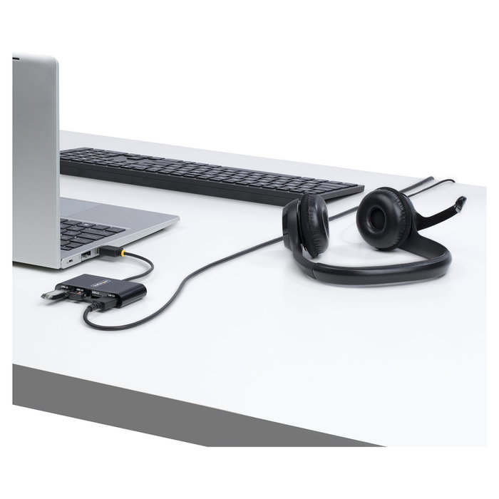 StarTech.com Hub USB 2.0 de 4 Puertos ST4200MINI2-USB-HUB Negro StarTech.com Hub USB 2.0 de 4 Puertos ST4200MINI2-USB-HUB Negro