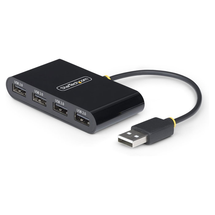 StarTech.com Hub USB 2.0 de 4 Puertos ST4200MINI2-USB-HUB Negro StarTech.com Hub USB 2.0 de 4 Puertos ST4200MINI2-USB-HUB Negro