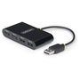 StarTech.com Hub USB 2.0 de 4 Puertos ST4200MINI2-USB-HUB Negro