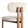 Ixia Taburete 75cm Beige Tejido-Metal