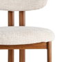 Ixia Taburete 75cm Beige Tejido-Metal