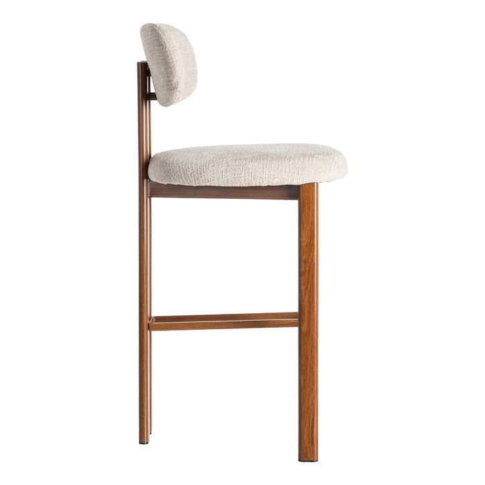 Ixia Taburete 75cm Beige Tejido-Metal Ixia Taburete 75cm Beige Tejido-Metal