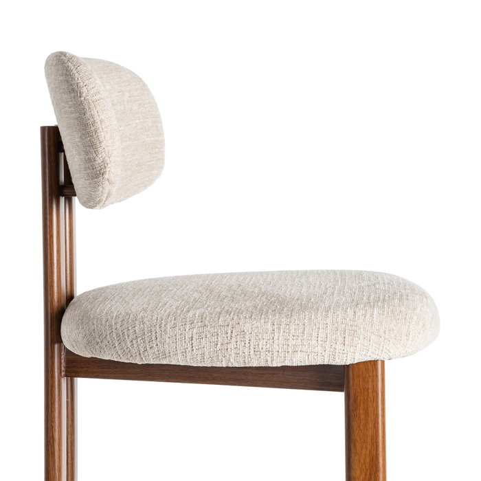 Ixia Taburete 75cm Beige Tejido-Metal Ixia Taburete 75cm Beige Tejido-Metal