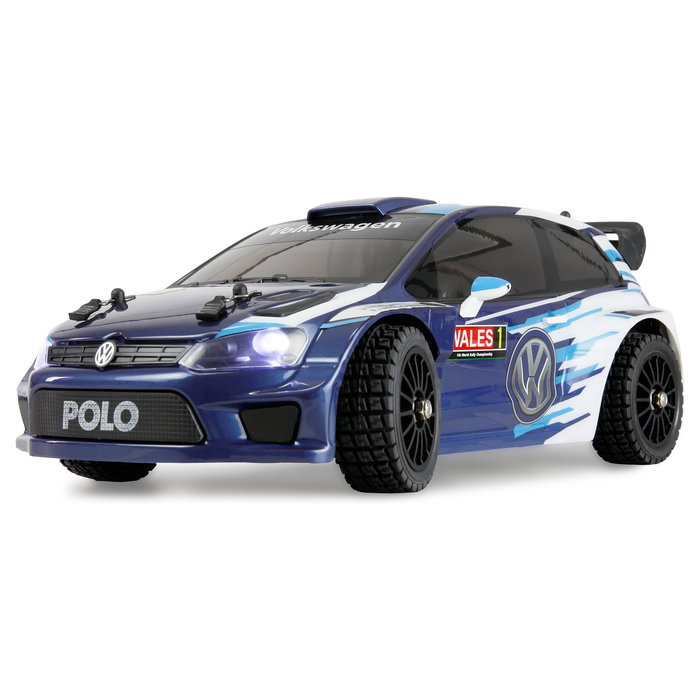 AMEWI RC Rallye VW Polo R WRC HyperGo 1:14 RTR azul
