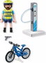 Playmobil Figura Patrulla en Bicicleta City Action 71732