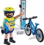 Playmobil Figura Patrulla en Bicicleta City Action 71732