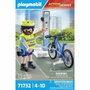 Playmobil Figura Patrulla en Bicicleta City Action 71732