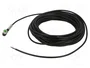 MURRELEKTRONIK Cable para sensores M12 hembra angular 30m