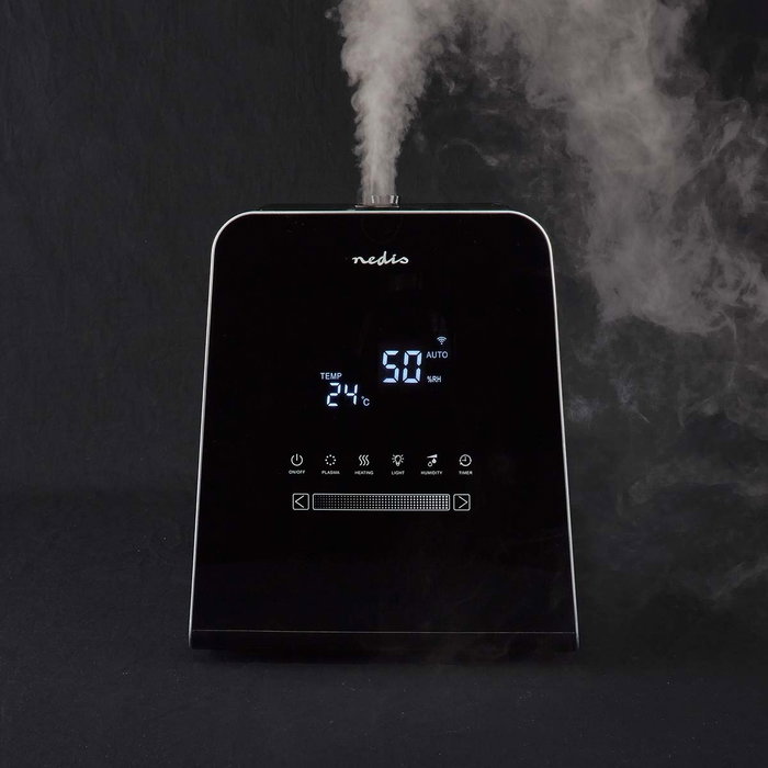 Nedis HUMI150BKW Humidificador de aire ultrasónico Negro 400 ml/h 110 W 5.5 L