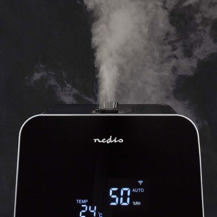 Nedis HUMI150BKW Humidificador de aire ultrasónico Negro 400 ml/h 110 W 5.5 L