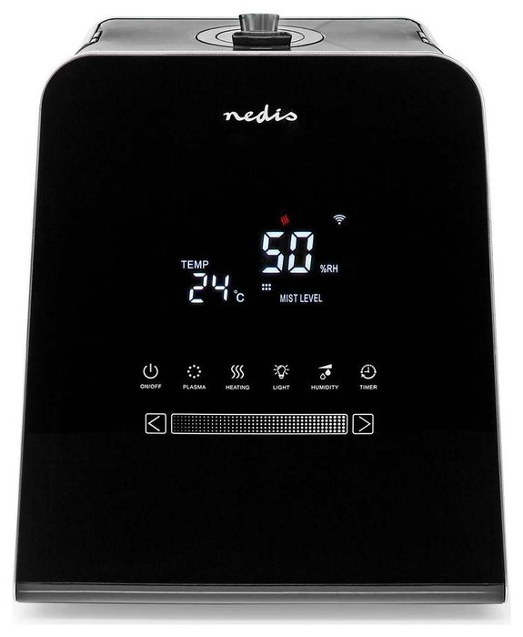 Nedis HUMI150BKW Humidificador de aire ultrasónico Negro 400 ml/h 110 W 5.5 L