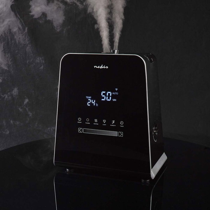 Nedis HUMI150BKW Humidificador de aire ultrasónico Negro 400 ml/h 110 W 5.5 L