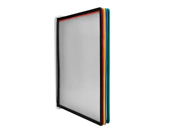 Liderpapel Portacatalogo de Pared con 10 Fundas DIN A4, Plástico PVC Colores Surtidos Liderpapel Portacatalogo de Pared con 10 Fundas DIN A4, Plástico PVC Colores Surtidos