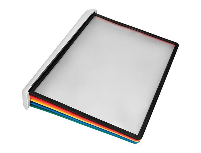 Liderpapel Portacatalogo de Pared con 10 Fundas DIN A4, Plástico PVC Colores Surtidos Liderpapel Portacatalogo de Pared con 10 Fundas DIN A4, Plástico PVC Colores Surtidos