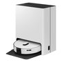 Samsung Bespoke Jet Bot Combo Steam VR7MD96B14G, Robot Aspirador y Fregador Inteligente con Estación Base, Tecnología LiDAR, Sin Bolsa, Gris Satinado y Blanco