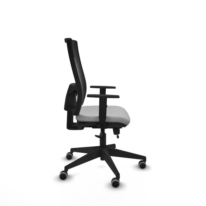 PIQUERAS Y CRESPO Silla de oficina Horna Sincro/Traslack Gris claro/Negro