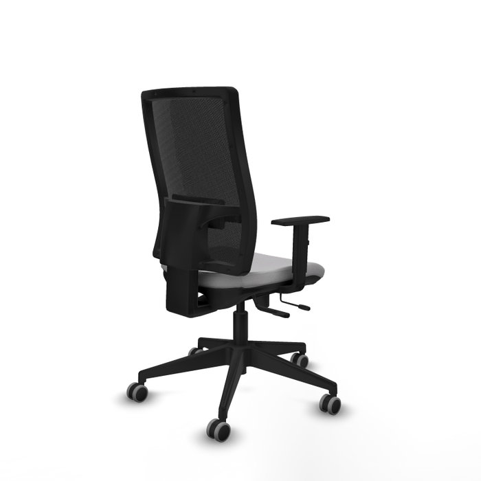 PIQUERAS Y CRESPO Silla de oficina Horna Sincro/Traslack Gris claro/Negro