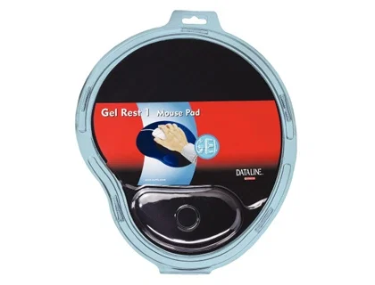 Esselte Alfombrilla para ratón ALL IN ONE con reposamuñecas de gel Negro Esselte Alfombrilla para ratón ALL IN ONE con reposamuñecas de gel Negro