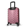 Zoozie Bags Maleta 6920, Oro Rosa, ABS, 37 L, 4 Ruedas Dobles 360, Cierre Codificado
