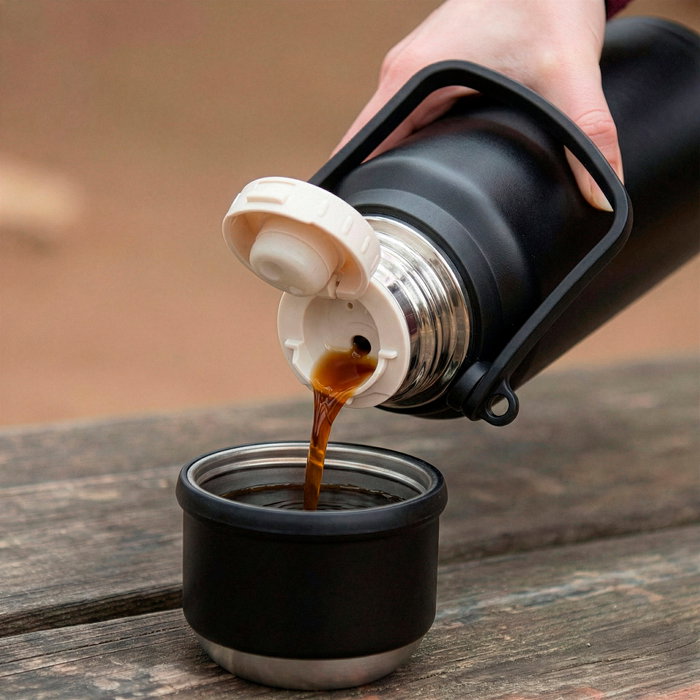 AKTIVE Botella Térmica Camping