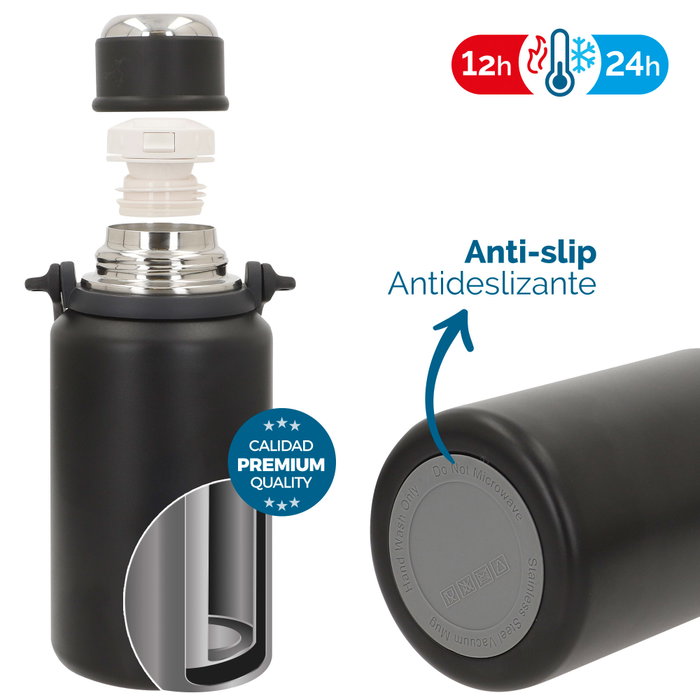 AKTIVE Botella Térmica Camping