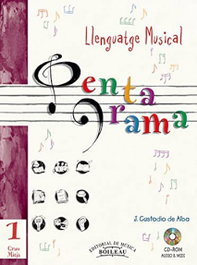 Pentagrama Grau Mitjà 1 LLenguatge Musical, Josep Custodio de Alba - BOILEAU