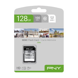 PNY Elite XC Tarjeta SD 128GB 100MB/s