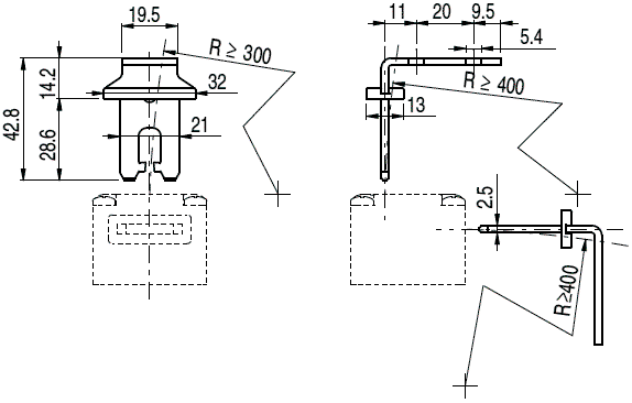 PIZZATO ELETTRICA Llave estándar FG