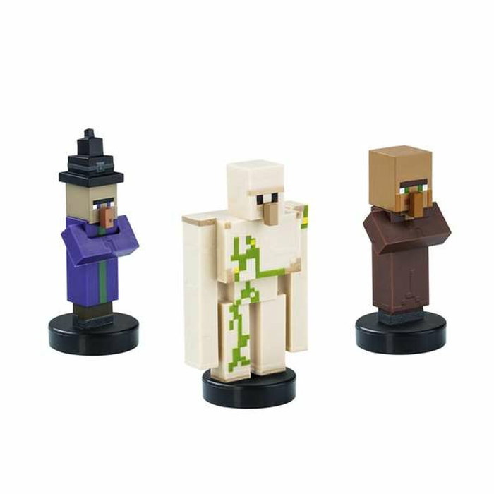 Bizak Pack de 3 figuras Minecraft - Modelos surtidos Bizak Pack de 3 figuras Minecraft - Modelos surtidos