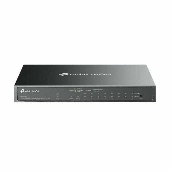 TP-Link Omada ES210GMP Switch Gestionado de 10 Puertos Gigabit con 8 Puertos PoE+