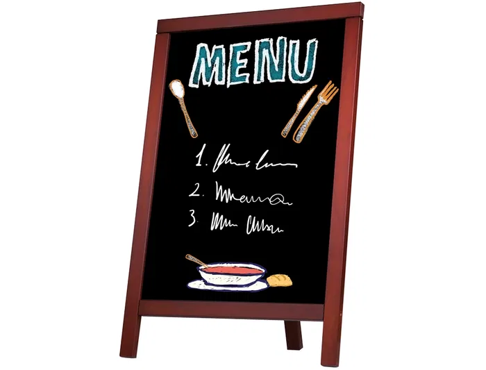 Liderpapel Pizarra Negra Caballete Madera 55x85cm para Rotulador Tiza Liderpapel Pizarra Negra Caballete Madera 55x85cm para Rotulador Tiza