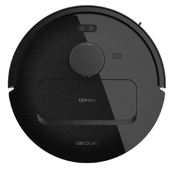 CECOTEC Conga X50 Robot Aspirador y Fregasuelos, Carga Automática, WiFi, Negro