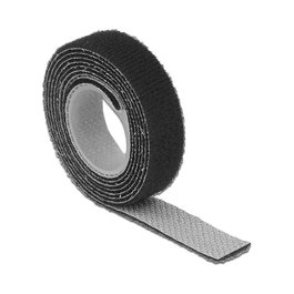 DeLOCK 18709 Cinta de velcro en rollo Negra 1 m x 13 mm