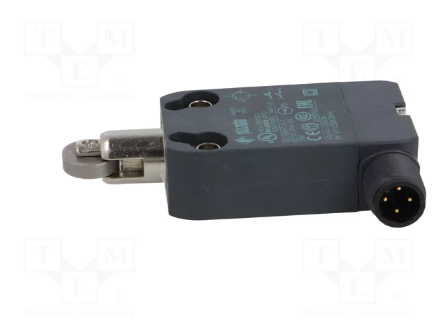 PIZZATO ELETTRICA Interruptor de fin de carrera NF B110BB-DMK con espiga de roldada paralela