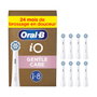 Oral-B iO Sanfte Reinigung Cabezales de Repuesto, 8 Unidades