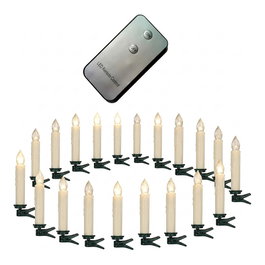 Synergy21 Synergy 21 LED Xmas Kerzen Set de 24 unidades