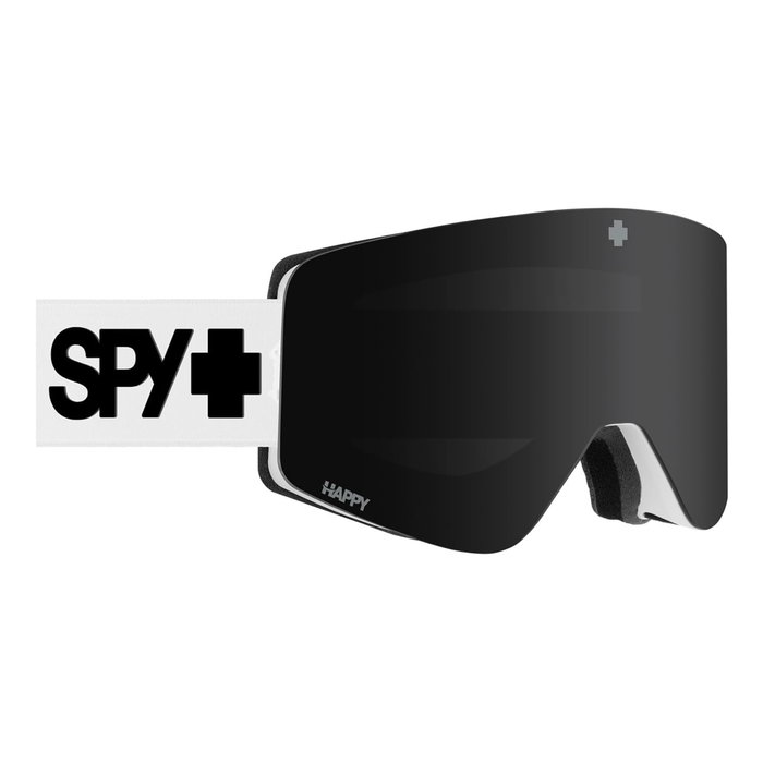SPY Gafas de moto unisex con cristal gris y detalles blancos SPY Gafas de moto unisex con cristal gris y detalles blancos