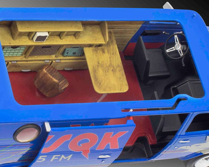 Stranger Things Kit de maquetas 1/25 Squawk Van 21 cm